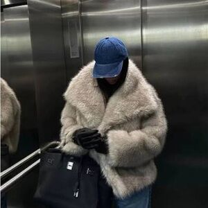 Luxurious Faux Fur Coat